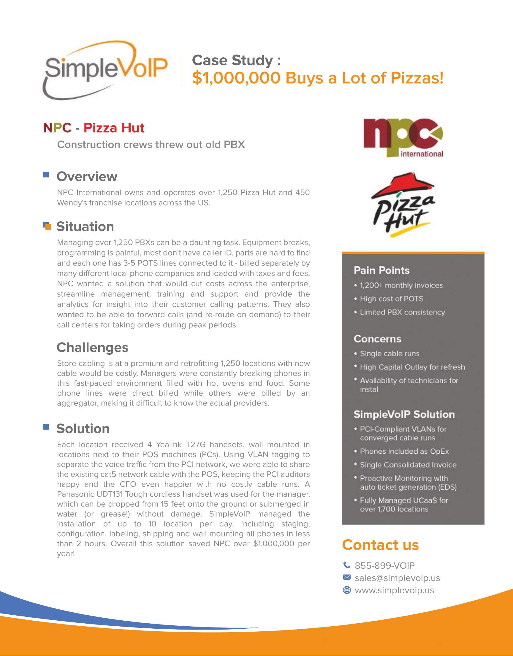 how NPC International saved over $1,000,000 a year by switching to SimpleVoIP